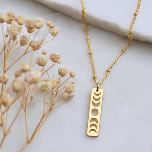 Moon Phase Necklace