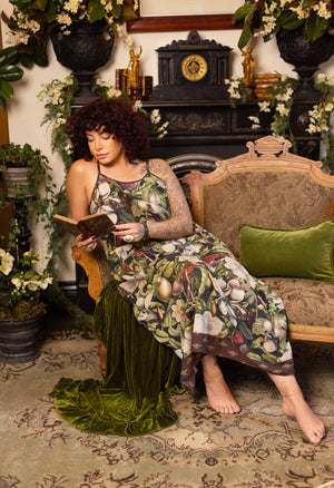 Fleur De Lune Bohème Maxi Slip Dress - Florals and Bees