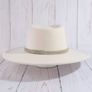Braided Snake Chain Fedora Hat