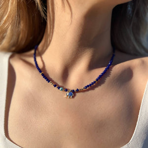 Elephant Charm Boho Necklace