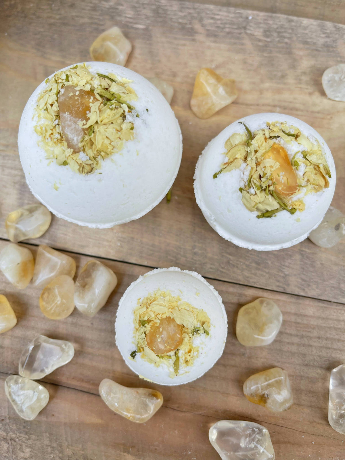Citrine & Jasmine Bath Bomb