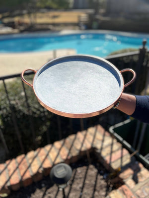 Handmade Brazilian Soapstone Grill/Pizza Stone