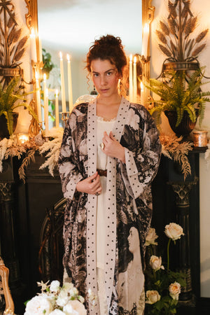The Looking Glass Bamboo Duster Kimono Robe