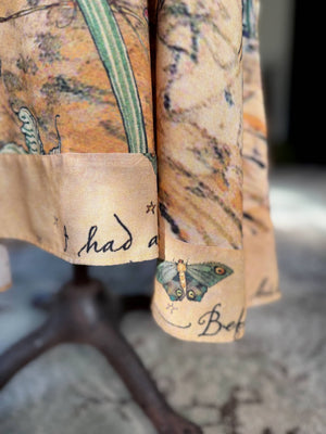 Lovelight Bohéme Slip Dress with Whimsical Woodland Deer