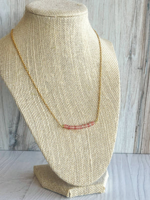 Cherry Quartz Necklace