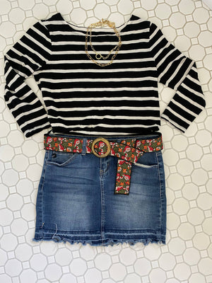 Super Bloom Belt - Red
