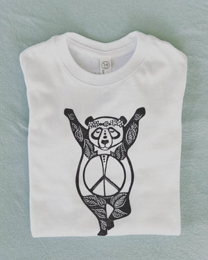 Inner Peace Panda Kids Tee