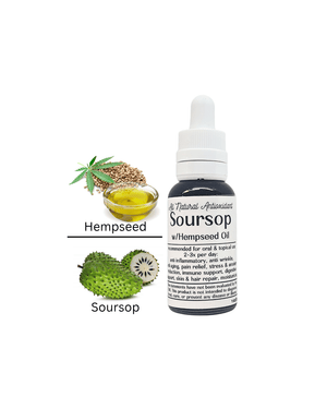 Soursop w/Hempseed Oil Tincture 30ml