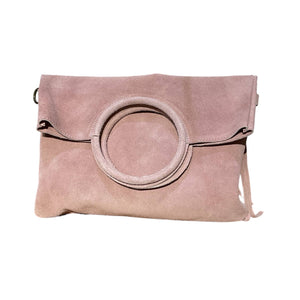 Boho Suede Fringe Wristlet