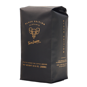 Elefante Black Organic Fair Trade Arabica Coffee Beans