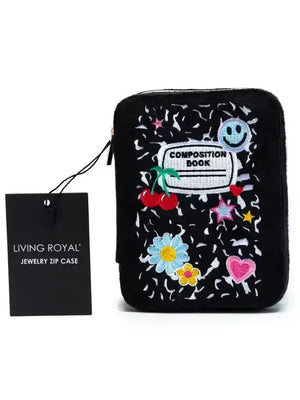Mixtape Cassette Velvet Jewelry Case