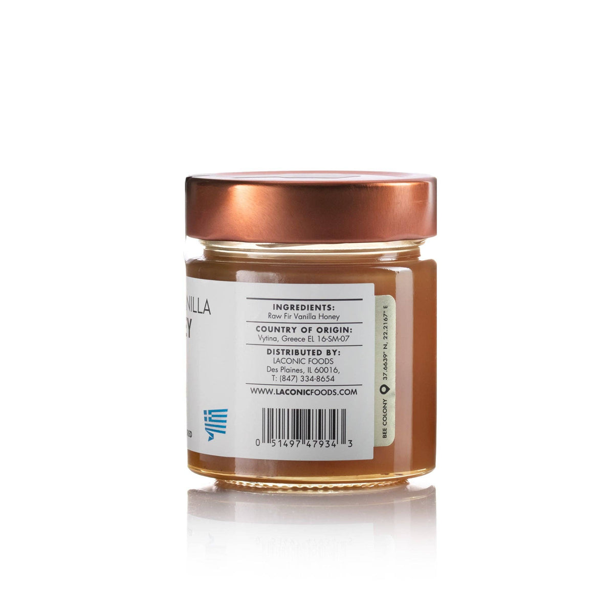 Vanilla Fir PDO Greek Forest Honey – 315g