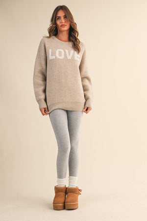 Love Cozy Soft Sweater Top