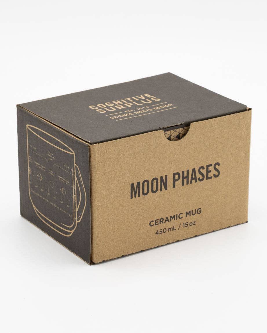 Lunar Phases Ceramic Mug