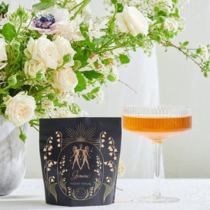 Gemini Zodiac Loose Leaf Tea - Watermelon, Rose, Mulberry and Pomegranate