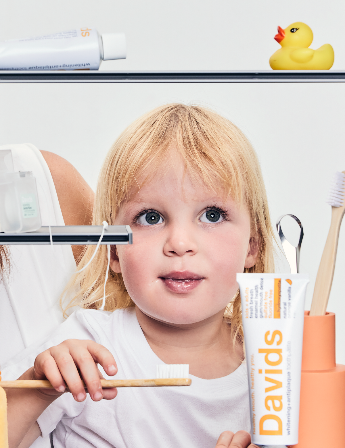 Davids Kids + Adults Nano-Hydroxyapatite Toothpaste – Orange Vanilla, 4 oz