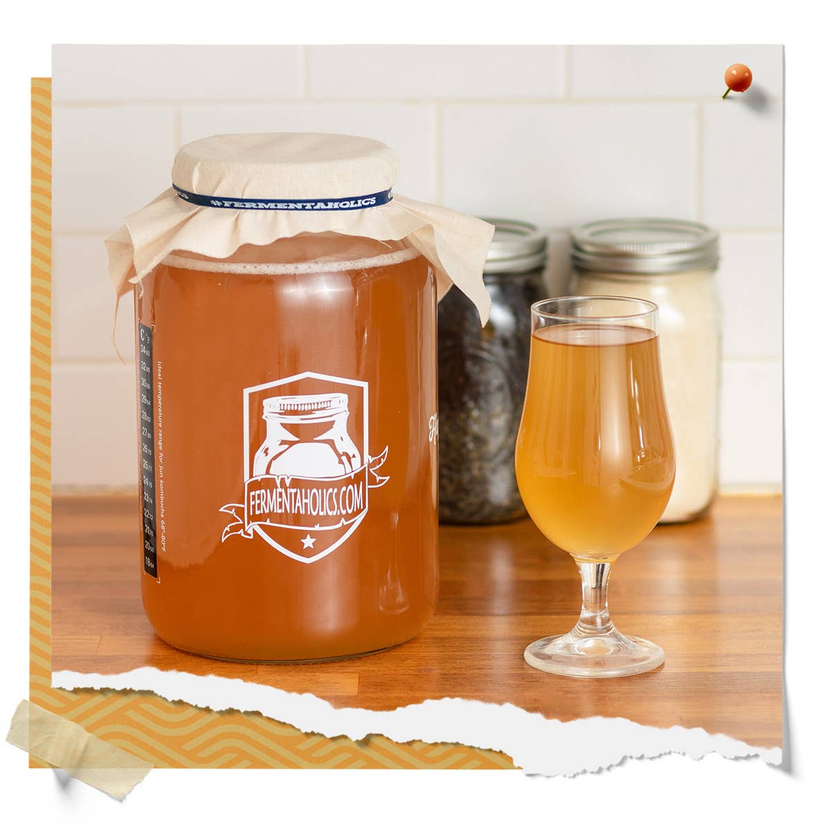 Complete Kombucha Brewing Starter Kit – Classic