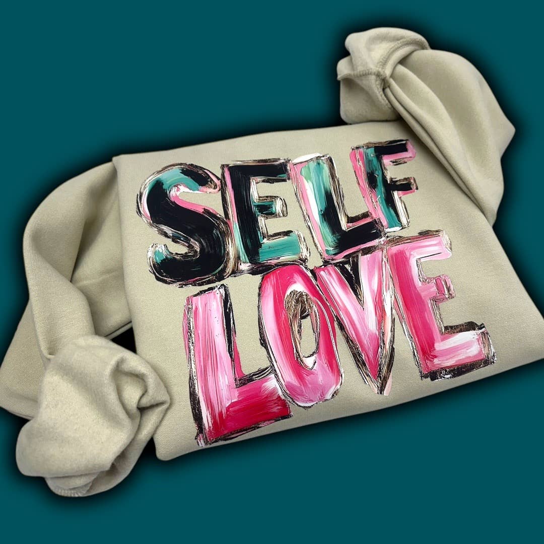 Self Love Sweatshirt – Tan
