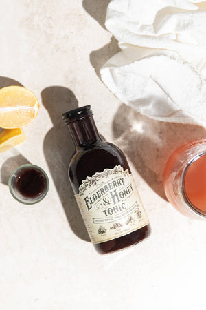 Elderberry and Honey Tonic, 16 oz