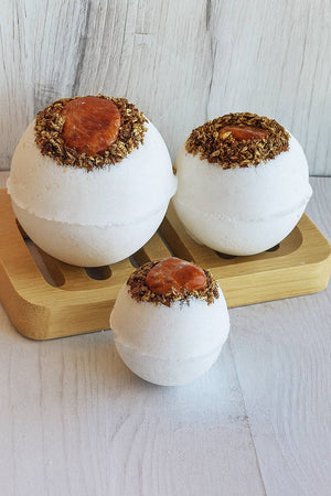 Carnelian & Osmanthus Bath Bomb