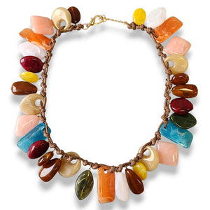 Western Beaded Collar Necklace | Handmade Statement Jewelry