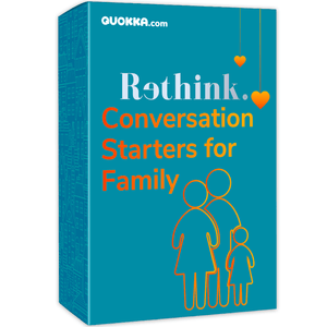 Rethink! Conversation Starters for Families 100 Cards