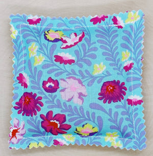 Fresh Linen Aromatherapy Sachet Blue
